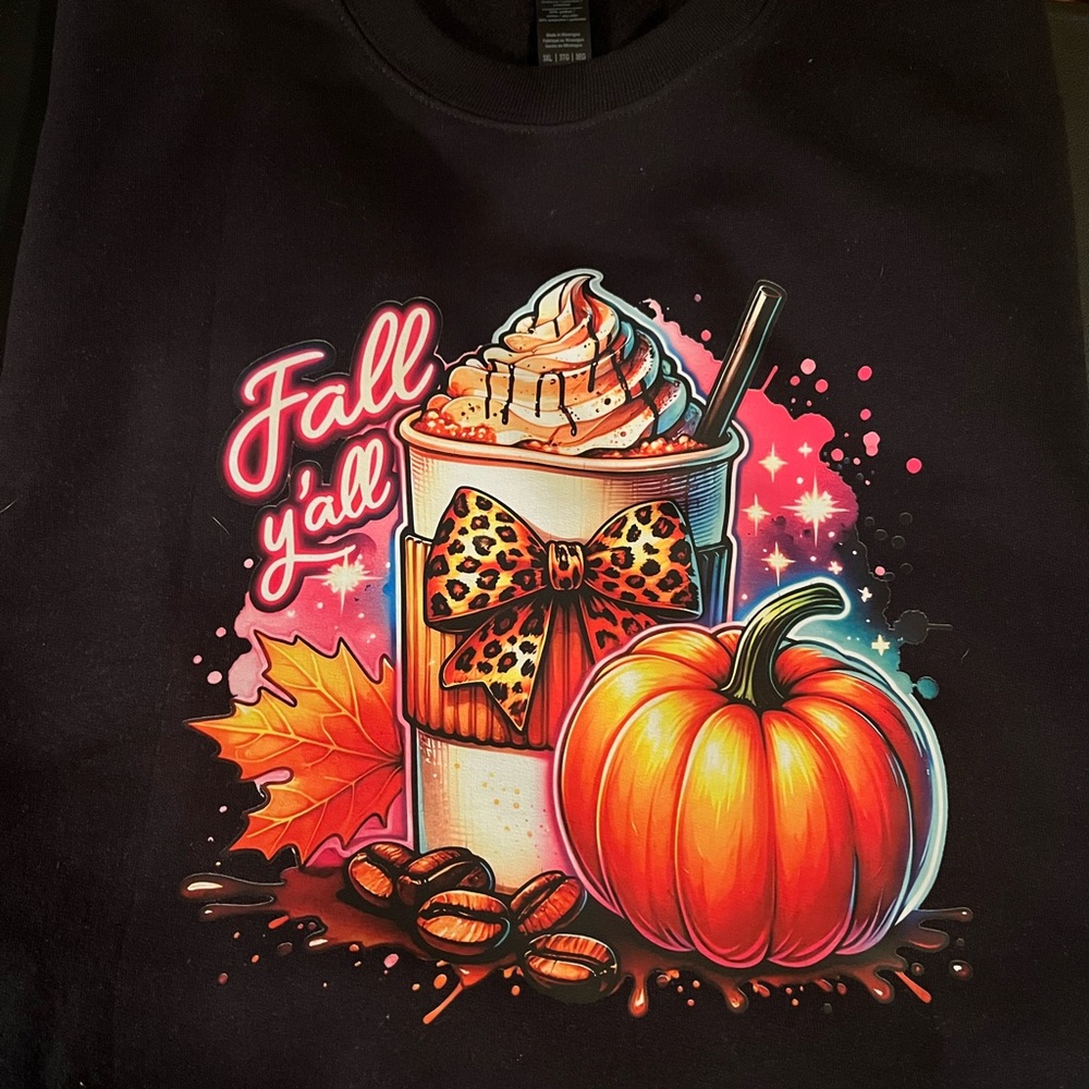 Gildan Black Fall Y'all Sweater
